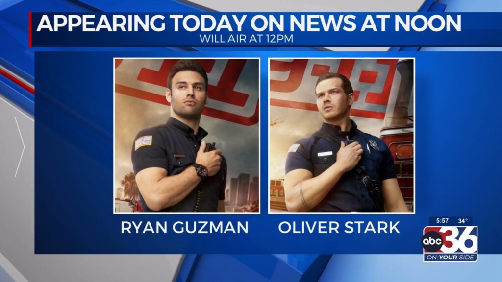 Doug Reminds Viewers About The Interview With 911 Stars Ryan Guzman And Oliver Stark On The News At Noon Show