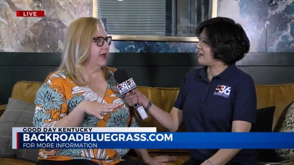 Kim Goes Out There With Marie Mclamb To Discuss Bluegrass Blog's March Events