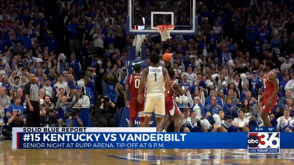 #15 Kentucky Men's Basketball To Face Vanderbilt On Senior Night