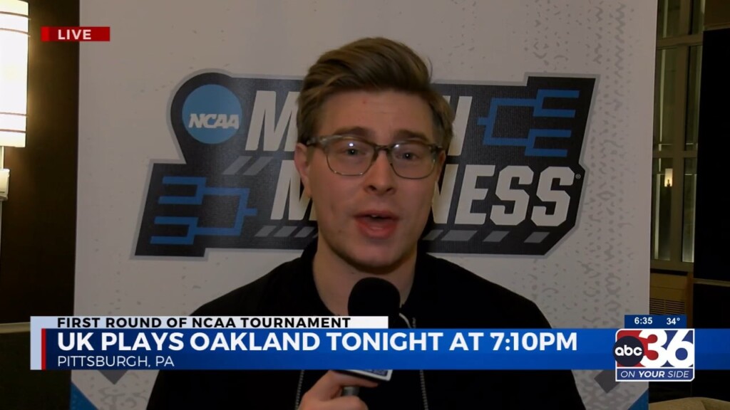 Forrest Tucker In Pittsburgh Talks U.k. Vs Oakland In March Madness