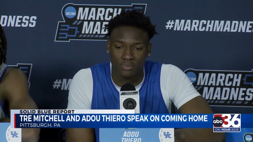U.k. Basketball's Tre Mitchell And Adou Thiero Talk About Being Back Home In Pittsburgh And Jeff Talks About The Importance Of Winning The N.c.a.a.
