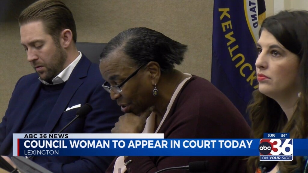 Council Woman Fogle Appears In Court Today