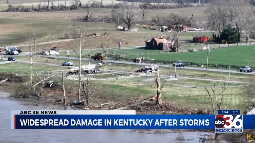 Crazy Weather And Widespread Damage In Kentucky