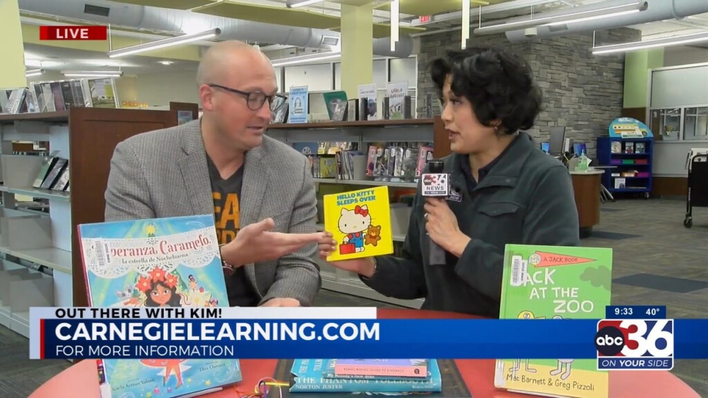 Kim Dixon Goes Out There With Jimmy Brehm At The Eastside Branch Of Lexington Library For Read Across America Day