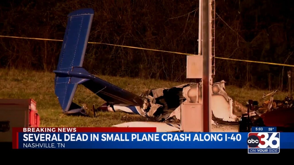 A Plane Departing From Mt. Sterling Crashes Near Nashville