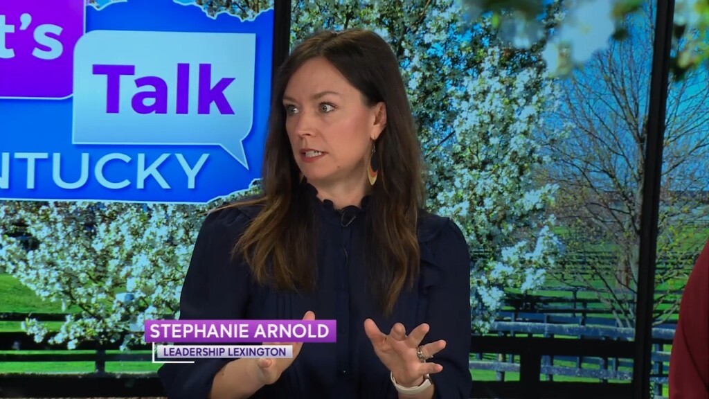 Let's Talk Kentucky Welcomes Stephanie Arnold Of Leadership Lexington To The Table