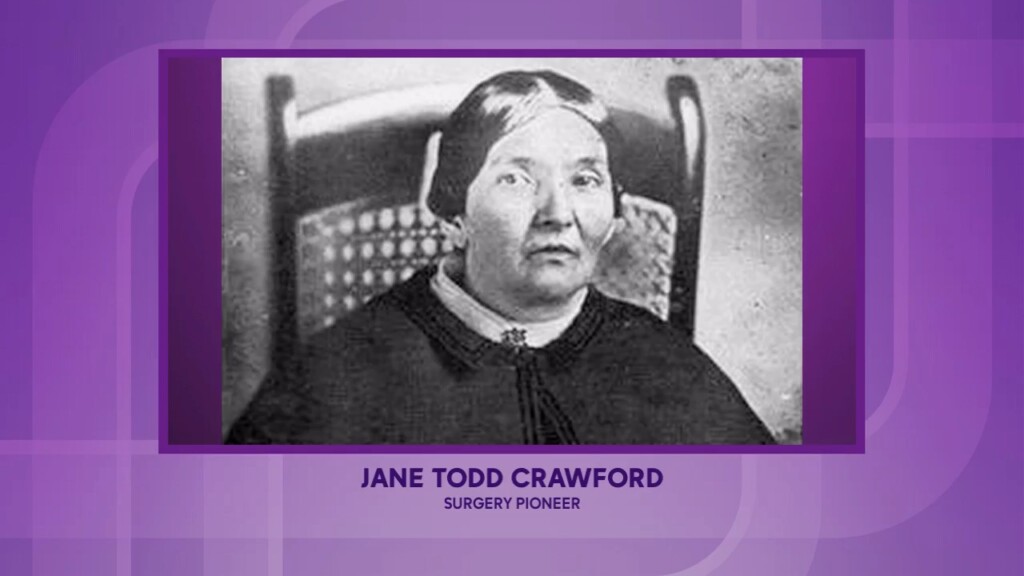Let's Talk Kentucky Woman History Jane Todd Crawford "mother Of Abdominal Surgery"