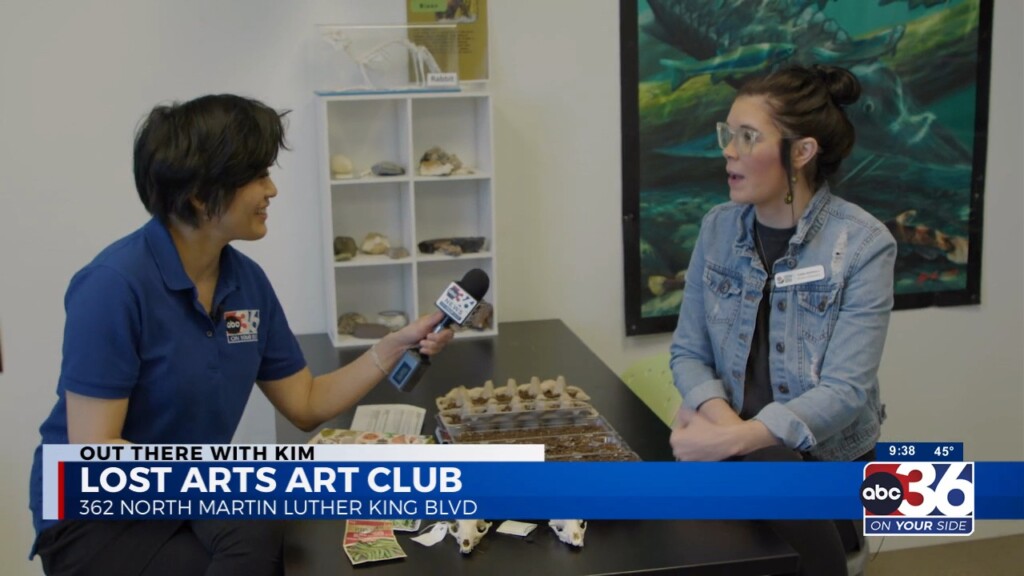 Kim Dixon Goes Out There To Living Arts And Science Center For The Lost Arts Art Club