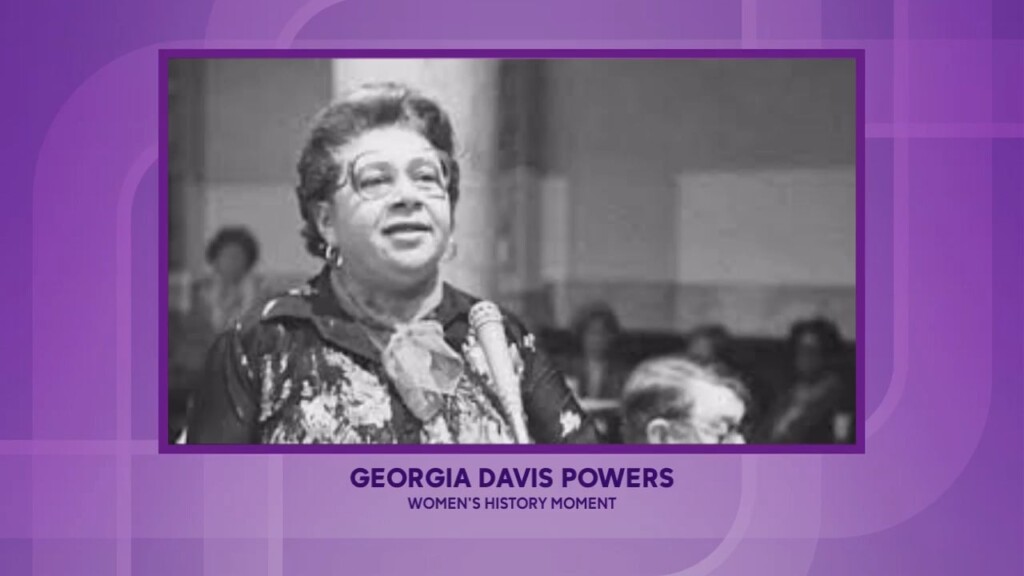 Georgia Davis Powers Is Our Woman Of The Moment