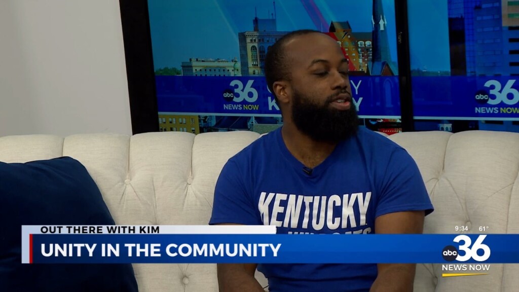 "out There" Kim Dixon Goes "in There" To Talk To Jonathan Richardson Of Unity In The Community Non Profitunity Non Profit