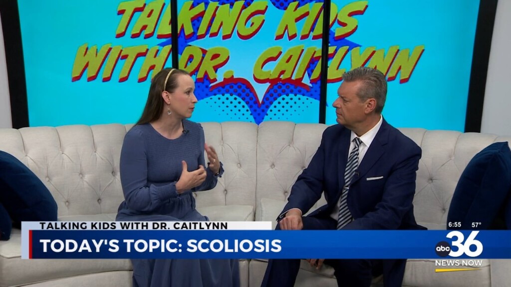 Talking Kids With Dr. Caitlynn Covers Scoliosis As Today's Topic