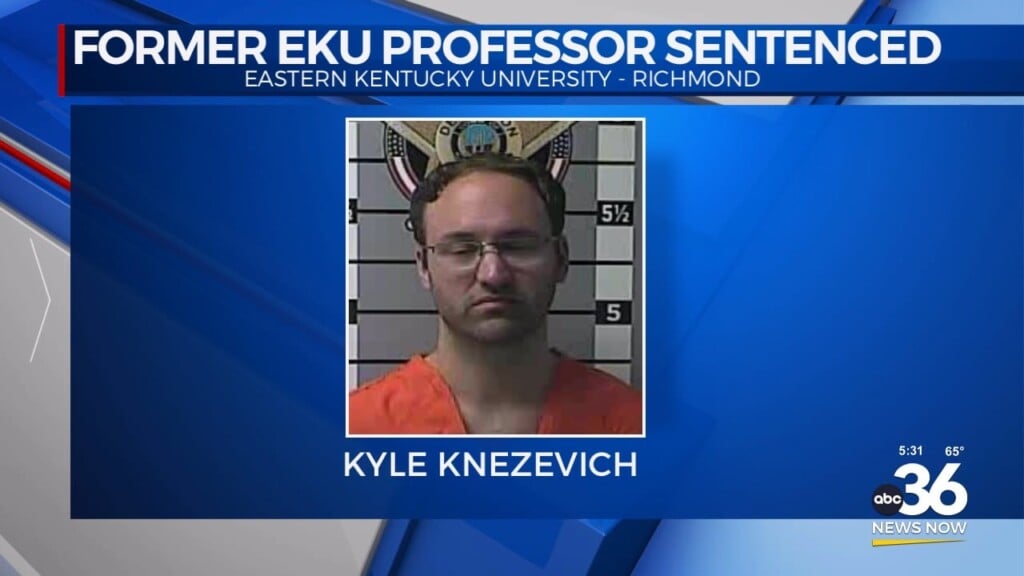 Former Eku Professor Sentenced On Child Pornography Charges