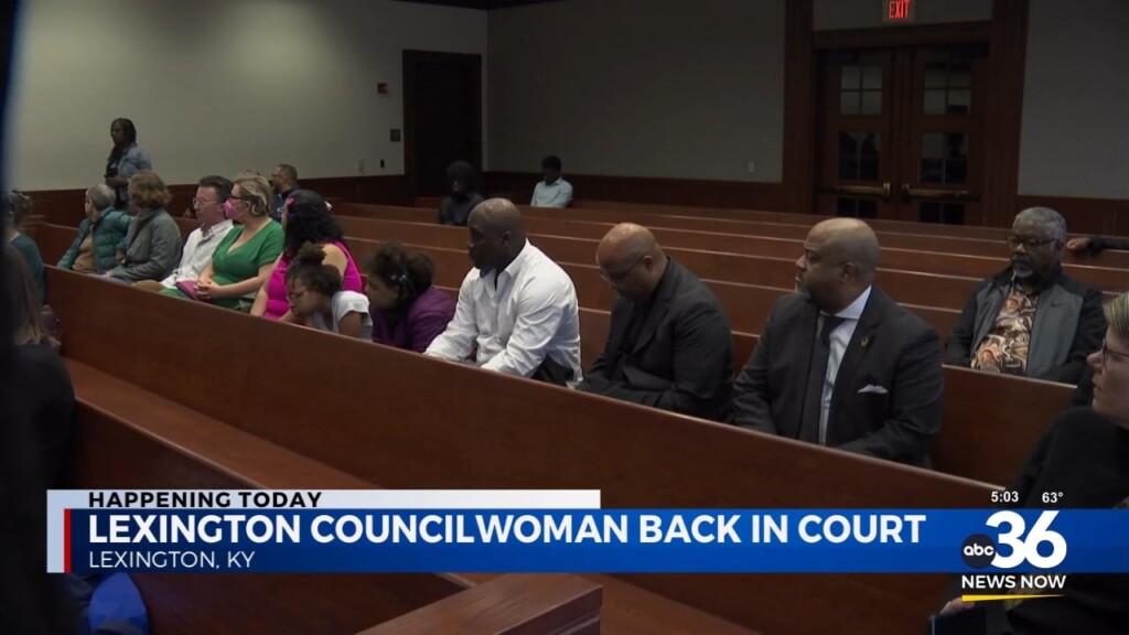 Lexington Councilwomen Back In Court In Lexington