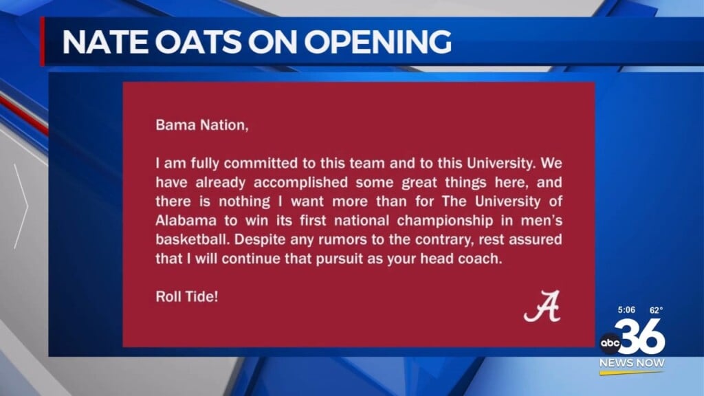 Calipari Arkansas Deal Is Not Confirmed, Oats Confirms He's Staying At Alabama