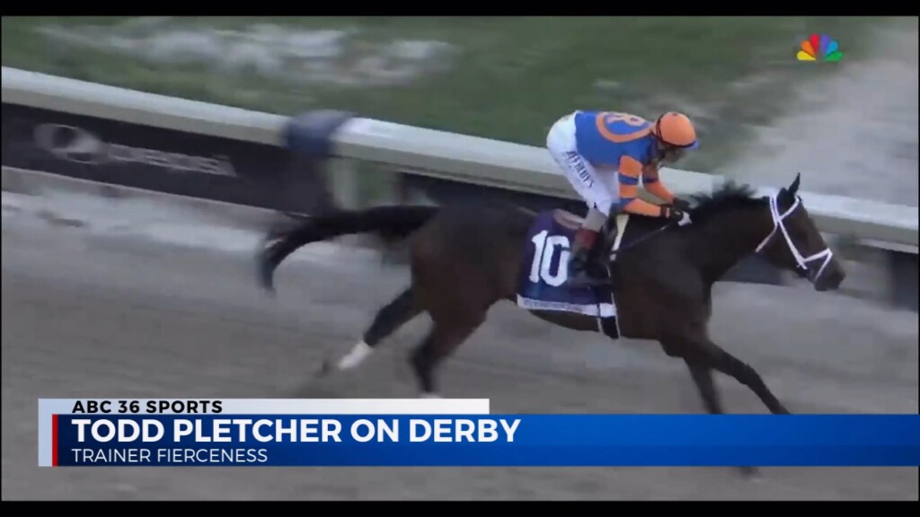 Trainer Todd Pletcher Talks About Kentucky Derby Hopeful Fierceness