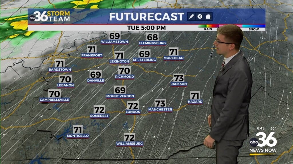 Warmer Temperatures Tuesday Ahead Of Overnight Rain Showers Dillon Gaudets Tuesday Morning Forecast
