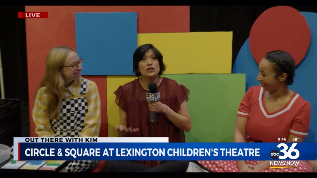 Out There With Kim Goes To Lexington Children's Theatre With Kelli Jo Summers And Amoni Adair For Circle And Square!
