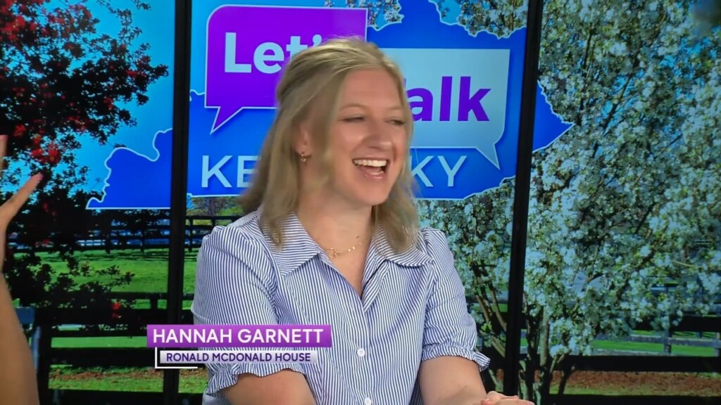 Let's Talk Kentucky Welcomes Hannah Garnett Of Ronald Mcdonald House To The Table