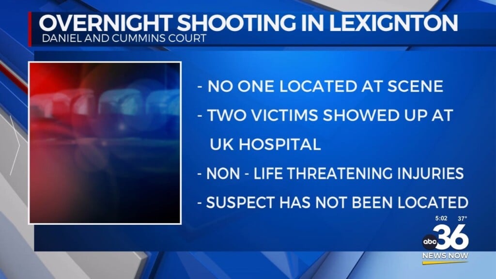 Two Victims Show Up At U.k. Hospital After A Shooting At Cummins Court