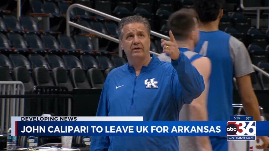 Head Coach John Calipari May Be On His Way To Arkansas