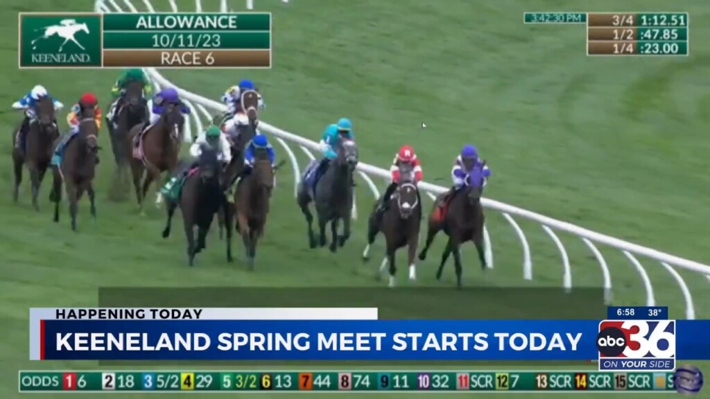 Keeneland Spring Meet Starts Today