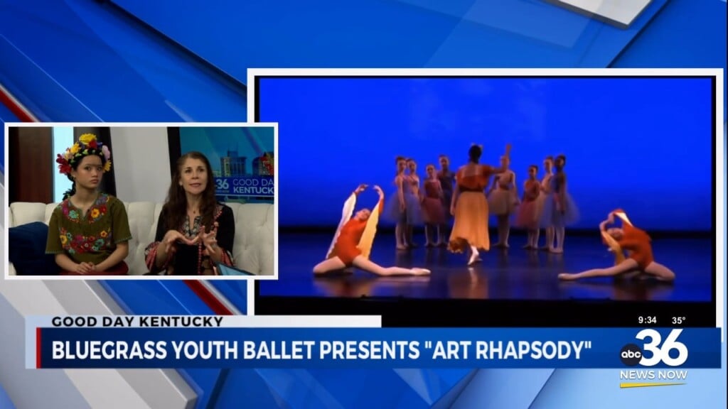 Adalhi Aranda And Lily Derosett Of Bluegrass Youth Ballet Speak About Their Show "art Rhapsody"
