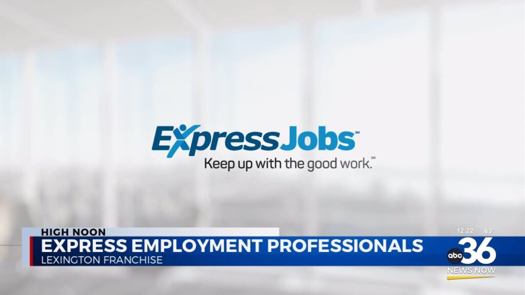 Laura Mobley Corn From Express Employment Professionals Joins Us In Studio To Talk About Opportunities For Job Seekers