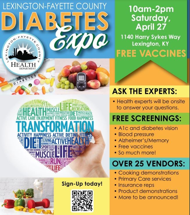 Free Diabetes Expo Flyer 3