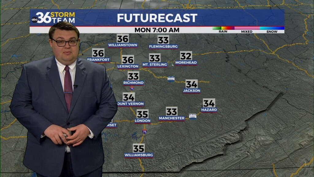 A Frost Threat Is On The Way For Monday Morning