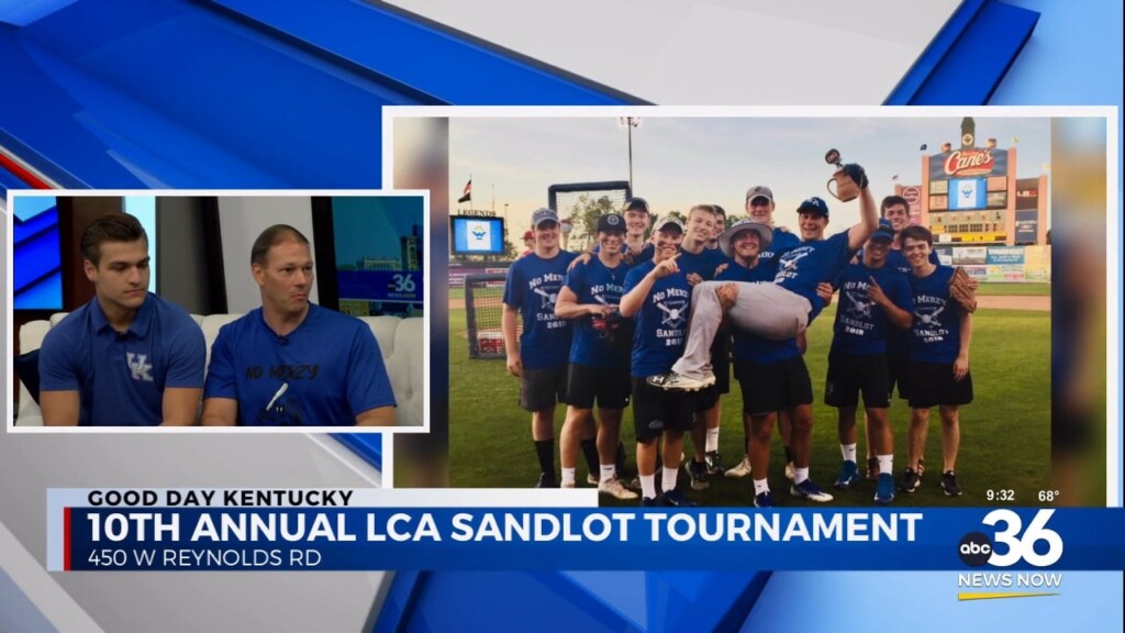 Aaron Merz And Cooper Gudalis Of Lexington Christian Academy Visit The Studio To Share About The 10th Annual Sandlot Tournament At Lca