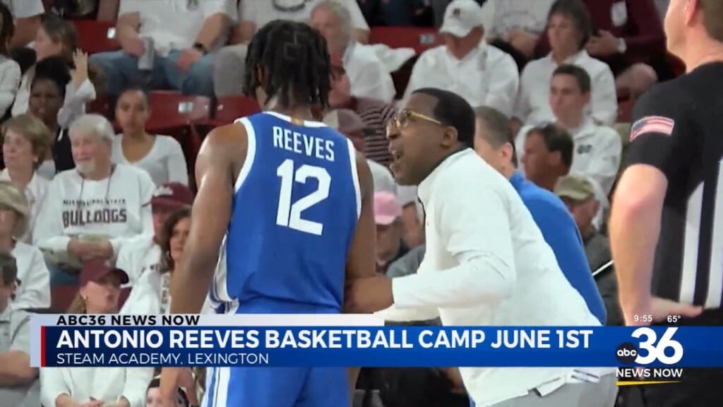 Antonio Reeves Basketball Camp Will Be Held At S.t.e.m. Academy, Georgetown Road In Lexington On June 1st
