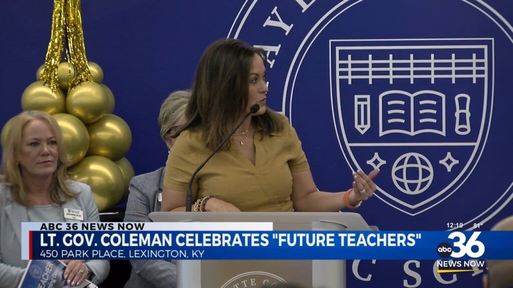 Lt. Gov. Jacqueline Coleman Celebrates Future Teachers In Fayette County