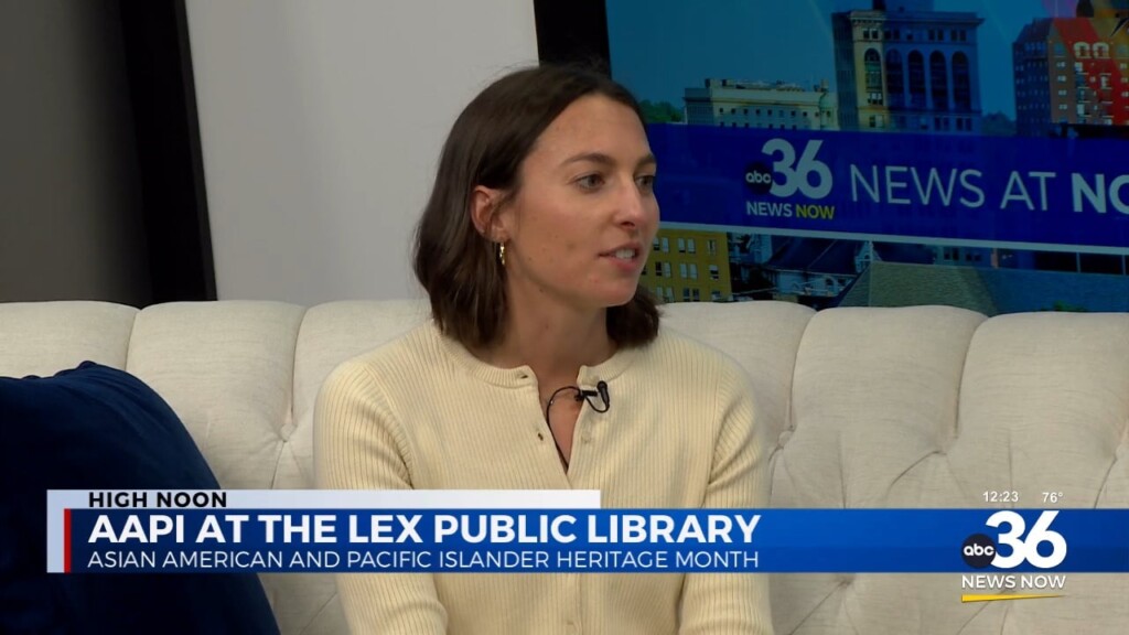 Kate Baughman With The Lexington Public Library In Studio To Discuss Events Planned For Asian American And Pacific Islander Heritage Month