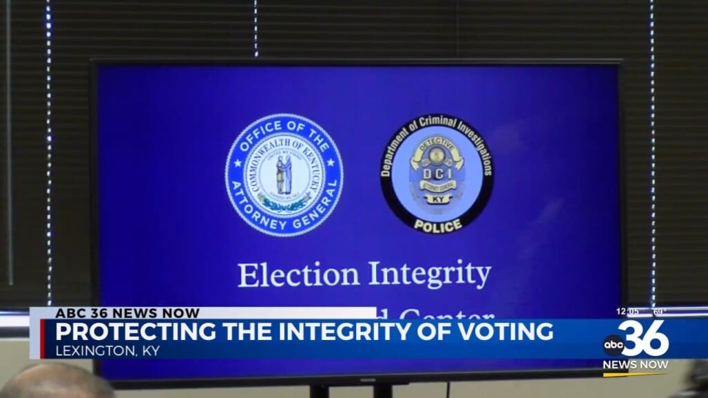 Jane Davenport Visits The Election Integrity Center To See How The State Is Protecting The Integrity Of Voting