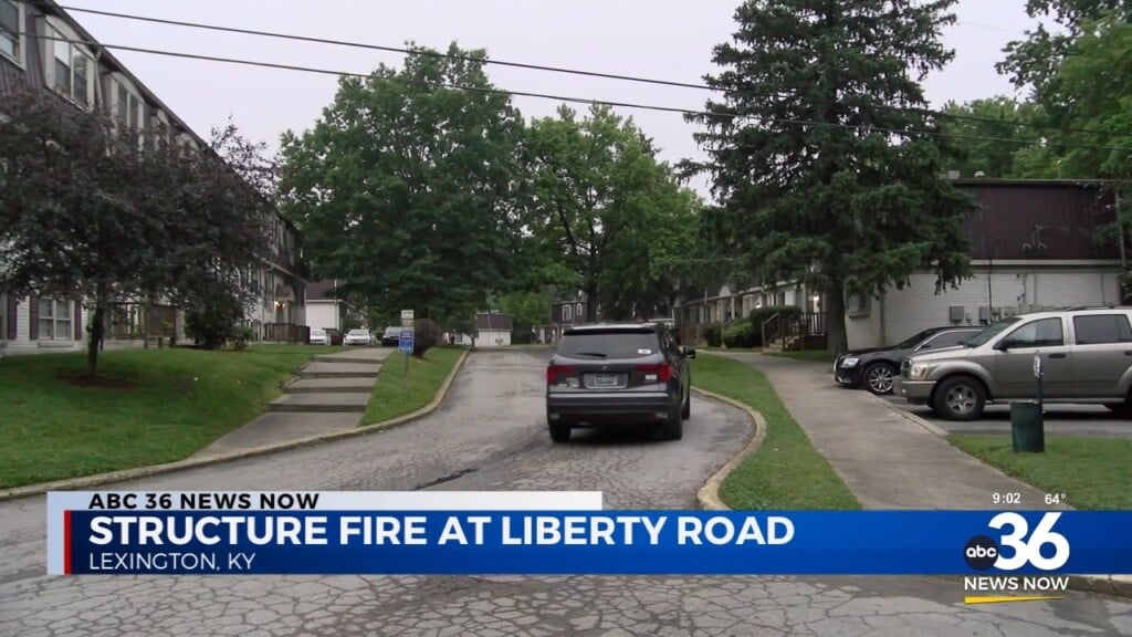 Investigation Underway After Structure Fire On Liberty Road In Lexington