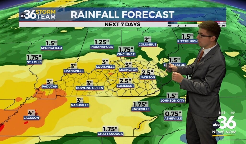 Warm And Dry Conditions Remain For One More Day Ahead Of A Rainy And Stormy Pattern Dillon Gaudets Tuesday Morning Forecast