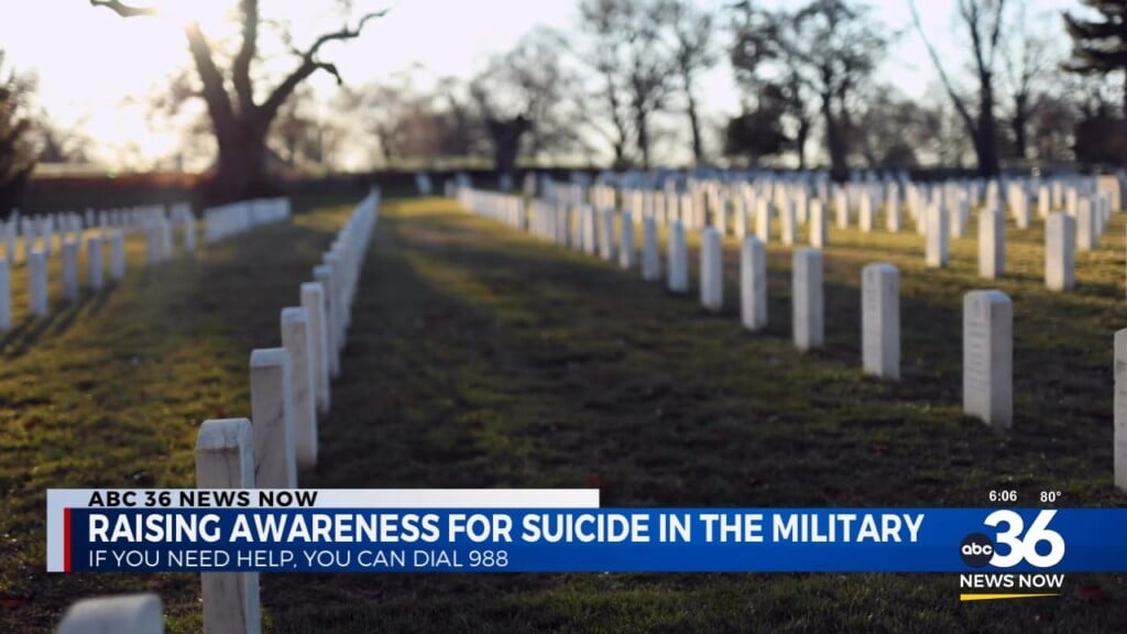 Raising Awareness For Suicide In The Military
