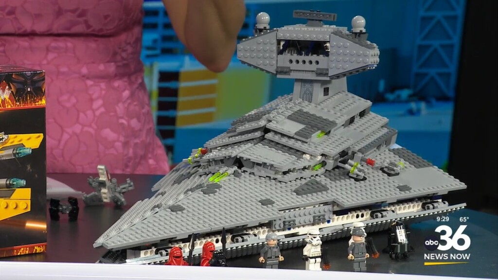 Heather Sweat Of Bricks And Minifigs Joins Kim In The Studio For Out There With Kim To Share About Star Wars Day