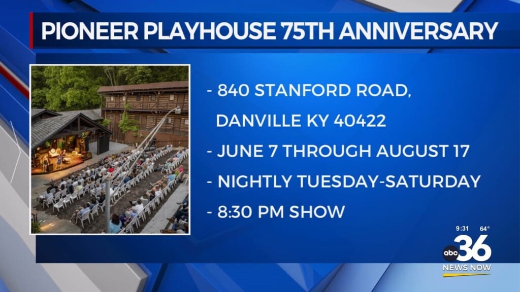 Pioneer Playhouse Celebrates 75 Years