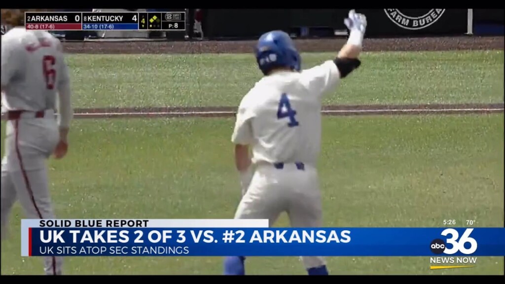 Kentucky Baseball Wins Series Versus Arkansas