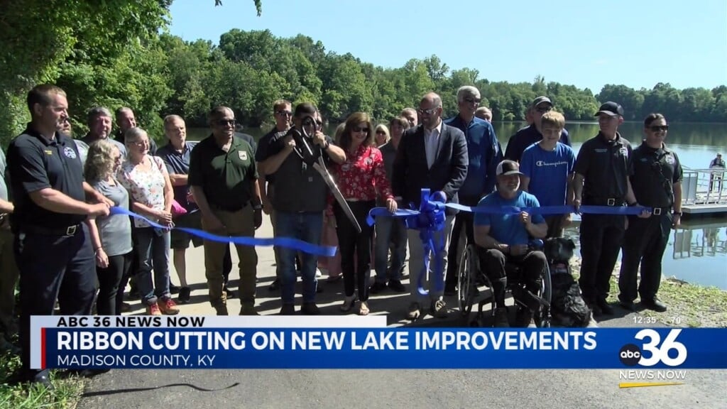 New Improvements At Wilgreen Lake Now Open In Madison County