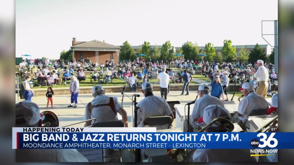 Big Band And Jazz Returns Tonight At 7 In Lexington