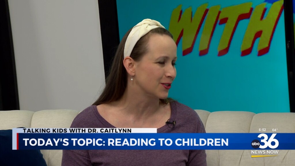 Talking Kids With Dr. Caitlynn Reminds Us Of The Importance Of Reading To Kids!