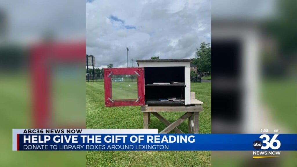 Library Boxes Around Lexington Taking Book Donations