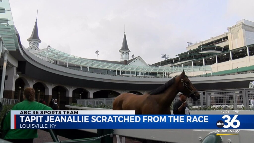 Tapit Jeanallie Scratched From Kentucky Oaks, Derby