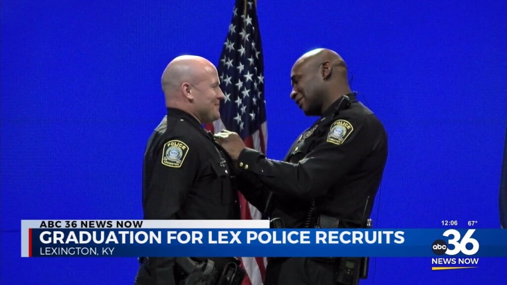Graduation Day For Lexington Police Recruits