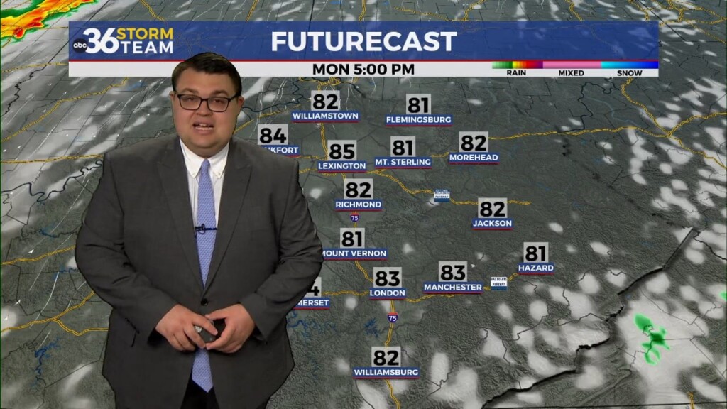A Hot Next Couple Of Days Before More Storms Move In