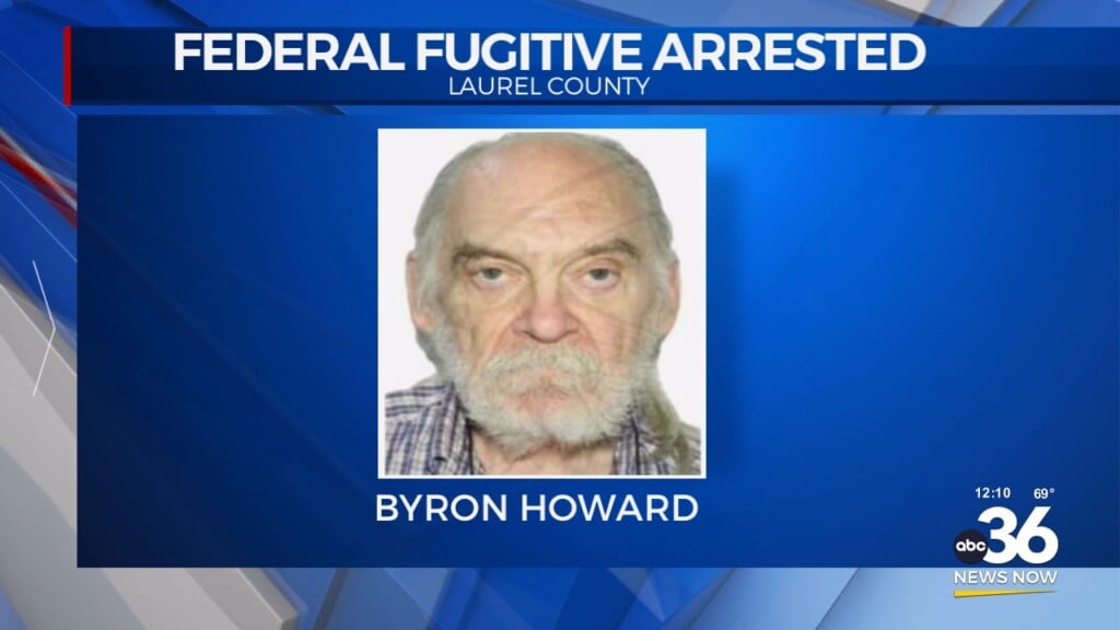 Federal Fugitive Byron Howard Arrested In Laurel County