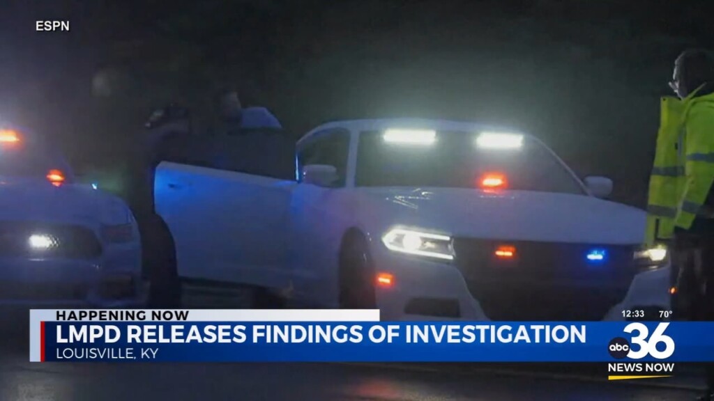 Louisville Metro Police Department Releases Findings From Their Investigation Of The Arrest Of Scottie Scheffler