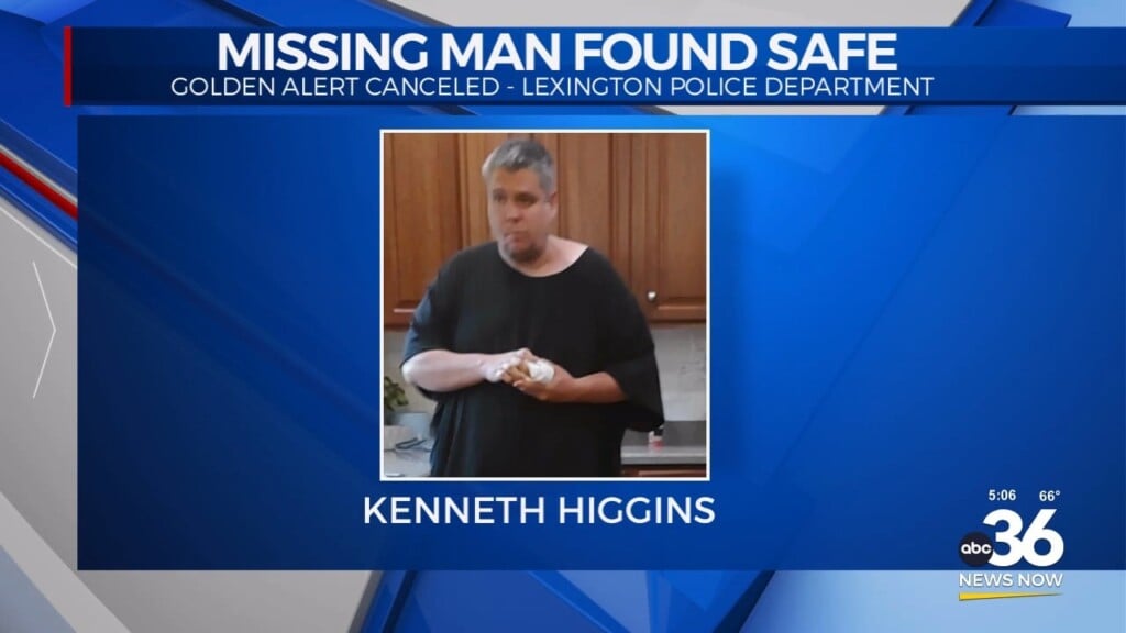 Missing Man Found Safe In Lexington